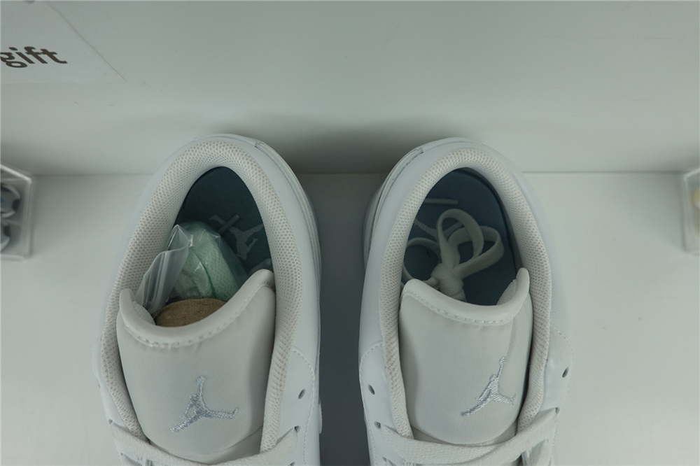 1代 Air Jordan 1 Low White Silver