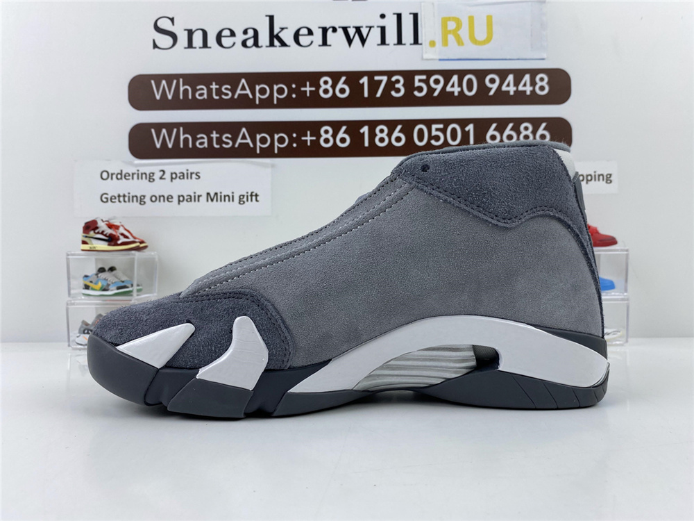 GOAT Air Jordan 14 Cool Grey