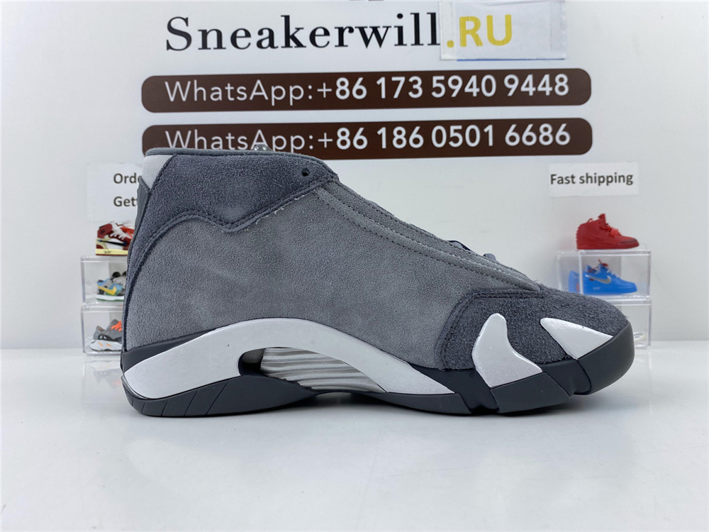 GOAT Air Jordan 14 Cool Grey
