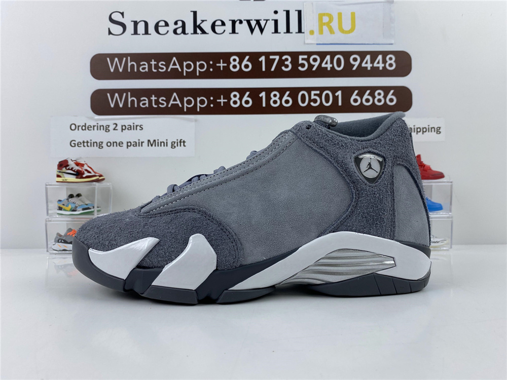 GOAT Air Jordan 14 Cool Grey