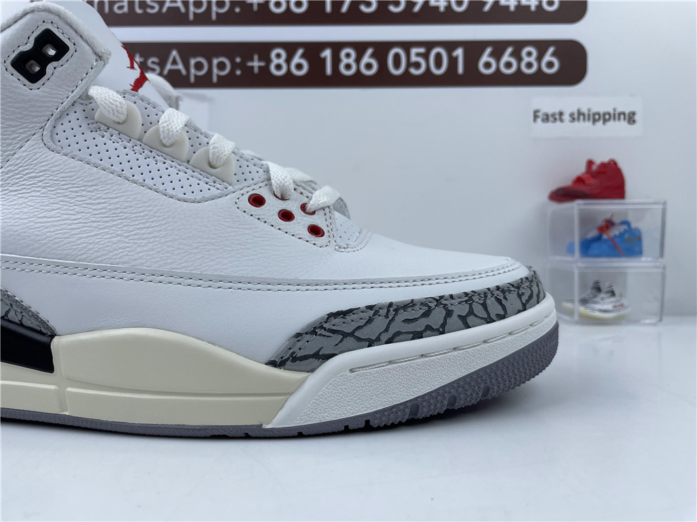 GOAT Air Jordan 3 “White Cement Reimagined”