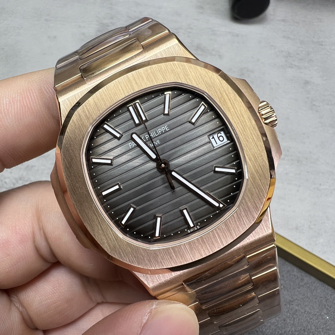 Patek Philippe Pearly Nautilus Rose Gold (Best TOP LEVEL)