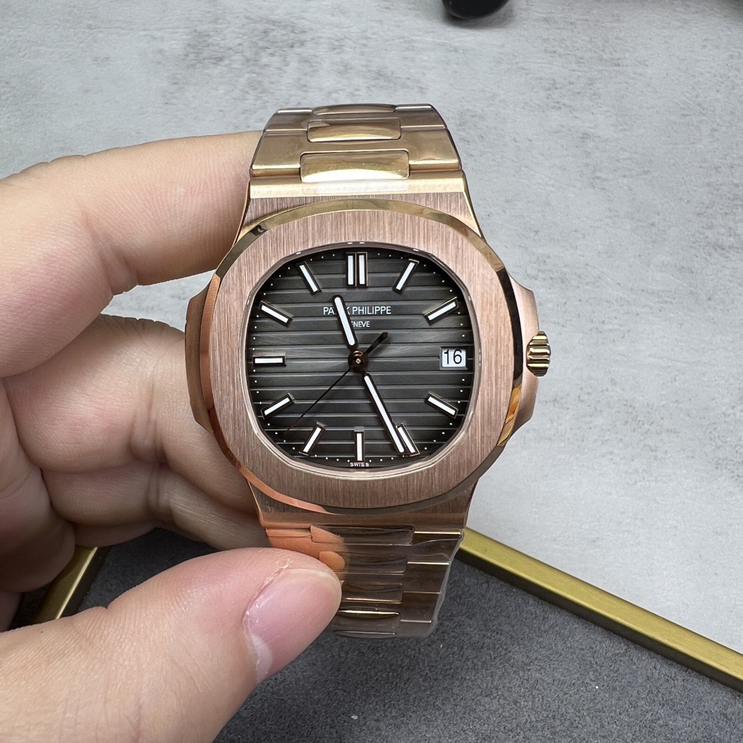 Patek Philippe Pearly Nautilus Rose Gold (Best TOP LEVEL)