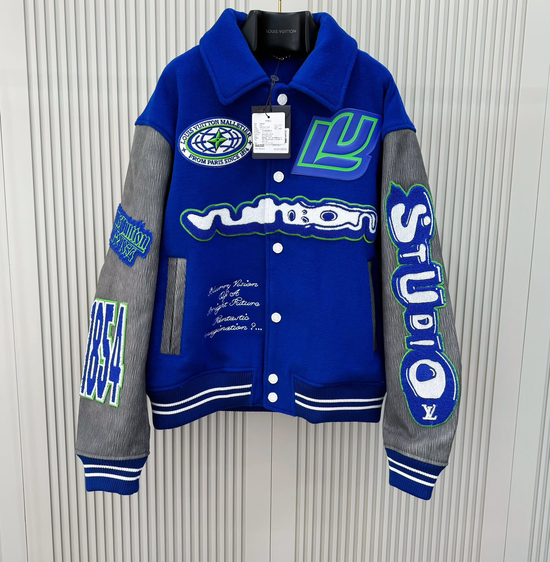 Blue White Jacket