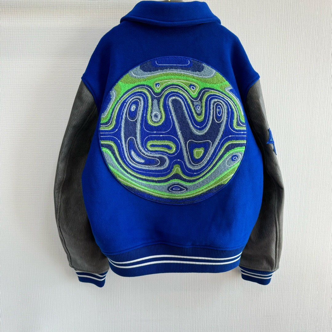 Blue White Jacket