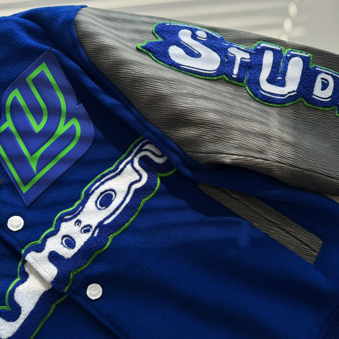 Blue White Jacket