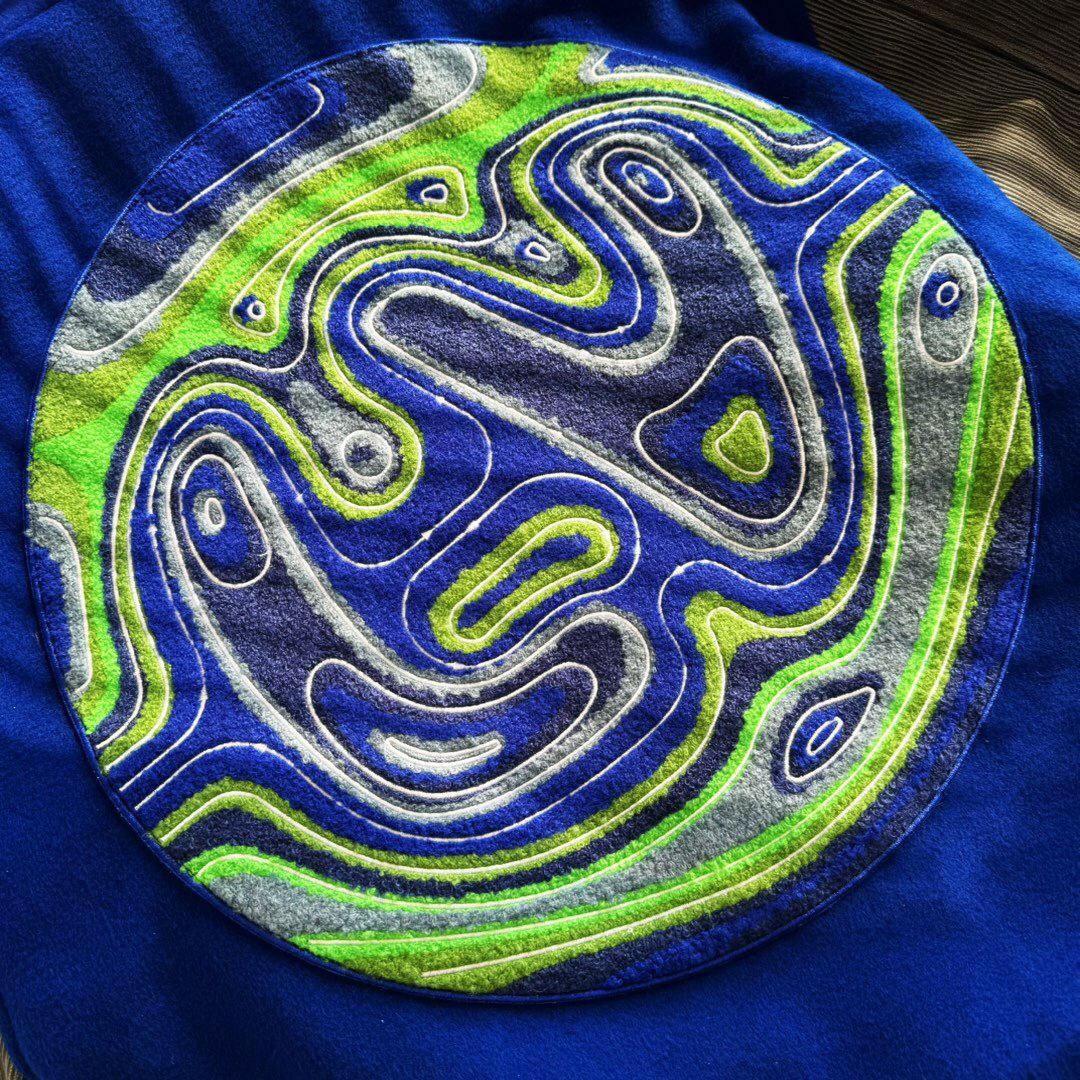 Blue White Jacket
