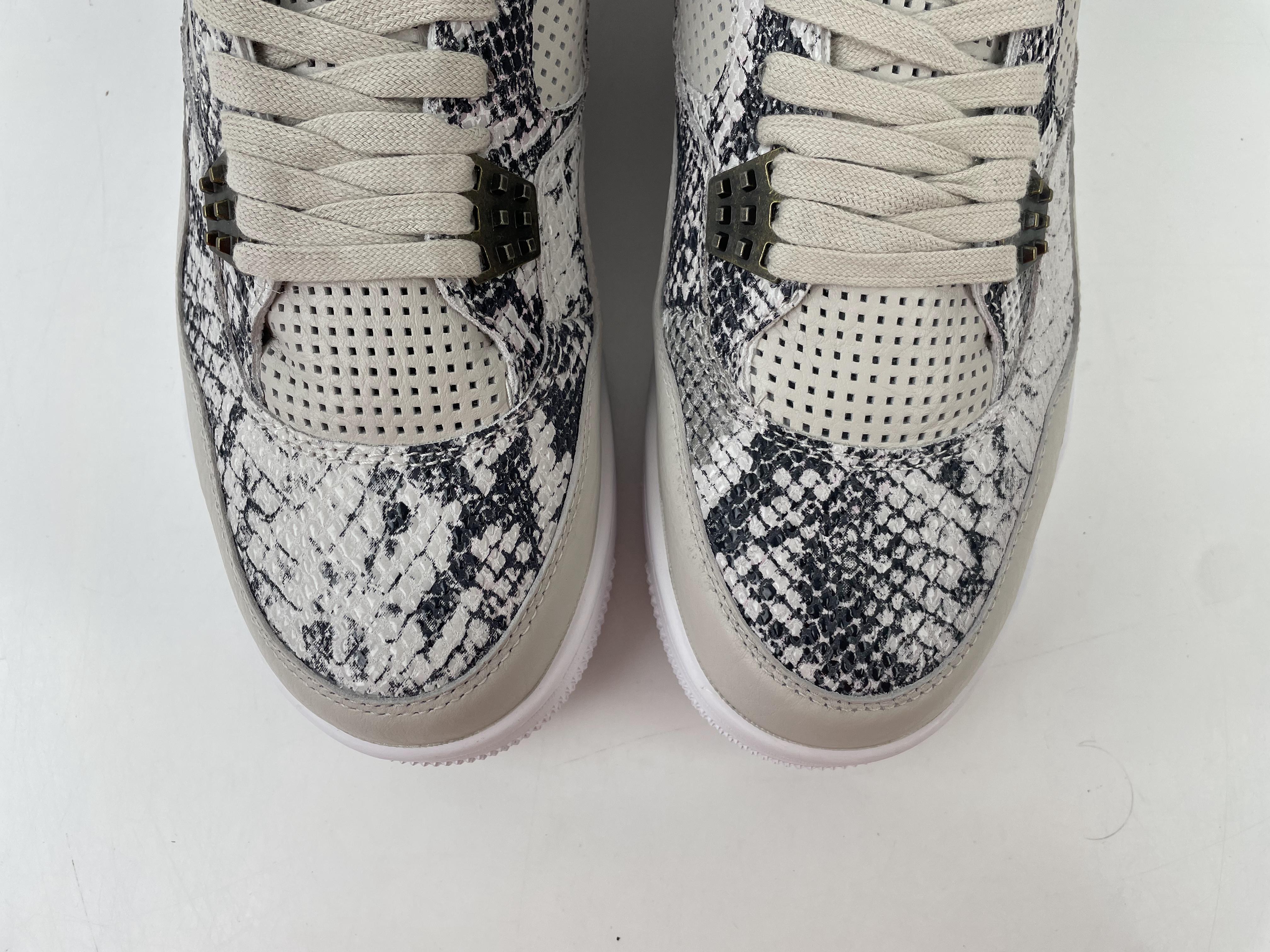 GOAT Air Jordan 4 Premium Snakeskin