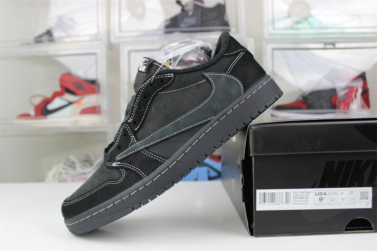 GOAT Air Jordan 1 Black Phantom