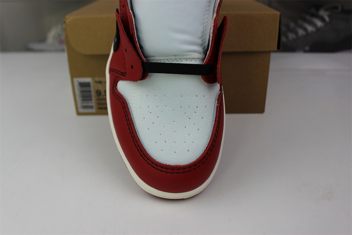 GOAT Air Jordan 1 OFF-WHITE Red Chicago