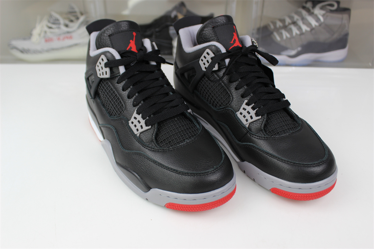 GOAT Air Jordan 4 Bred Reimagined