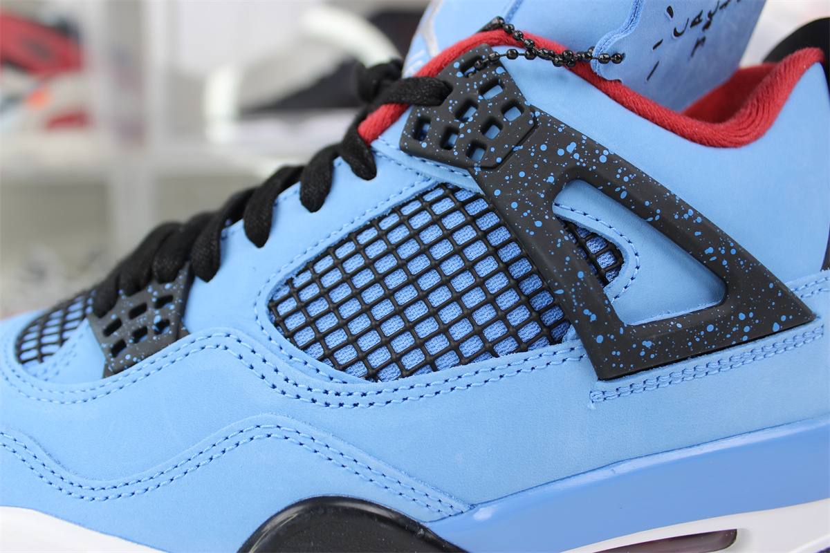 GOAT Air Jordan 4 Blue Travis Scott