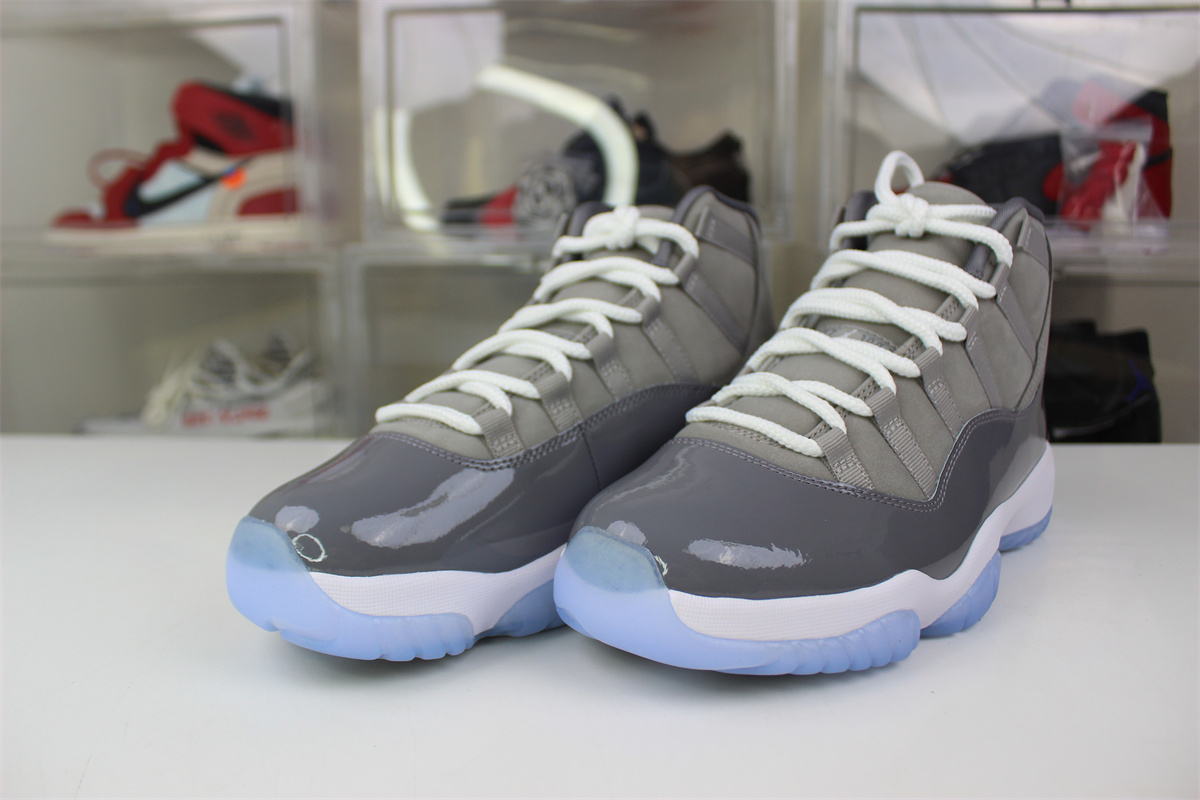 GOAT Air Jordan 11 High Cool Grey