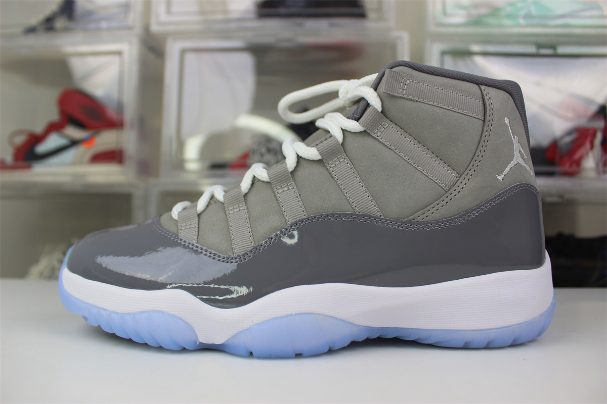 GOAT Air Jordan 11 High Cool Grey