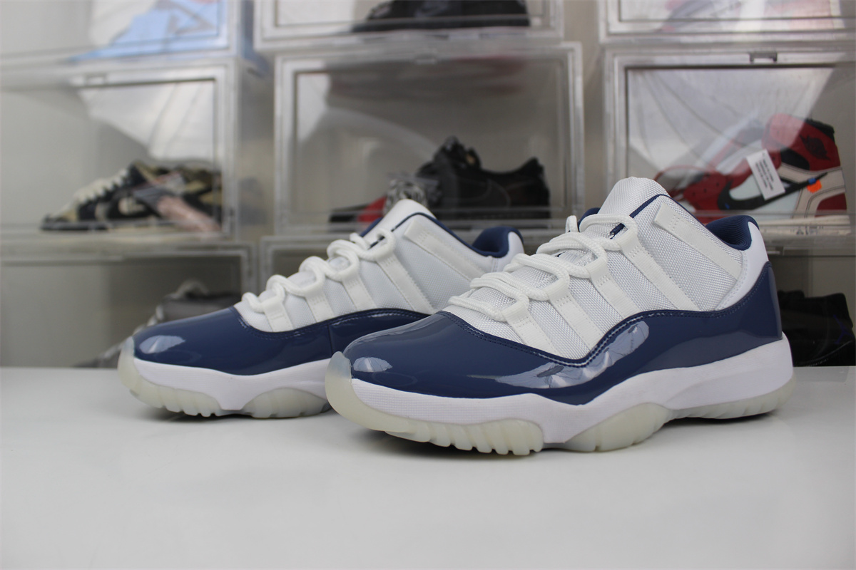 GOAT Air Jordan 11 Low Midnight Navy 2024 version