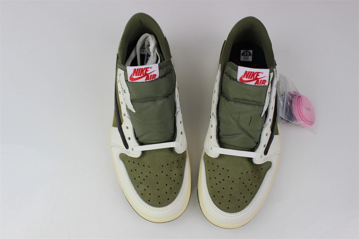 Travis Scott x Air Jordan 1 Olive