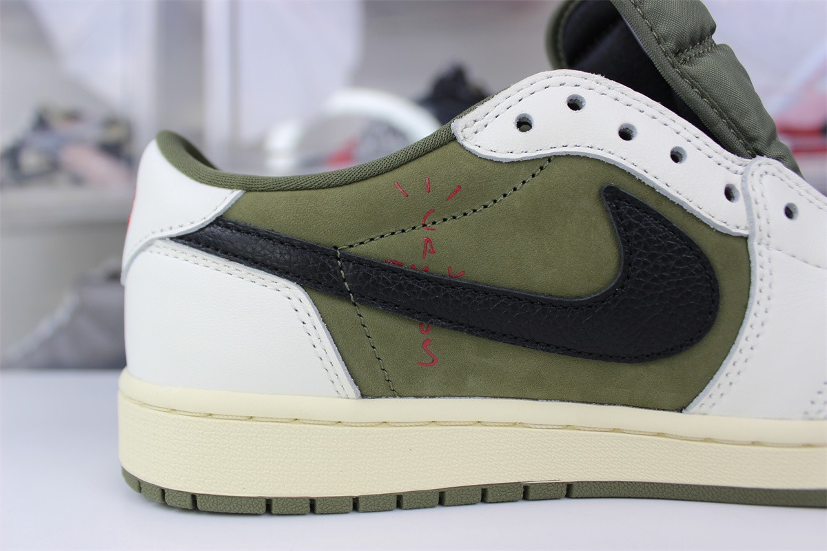 Travis Scott x Air Jordan 1 Olive