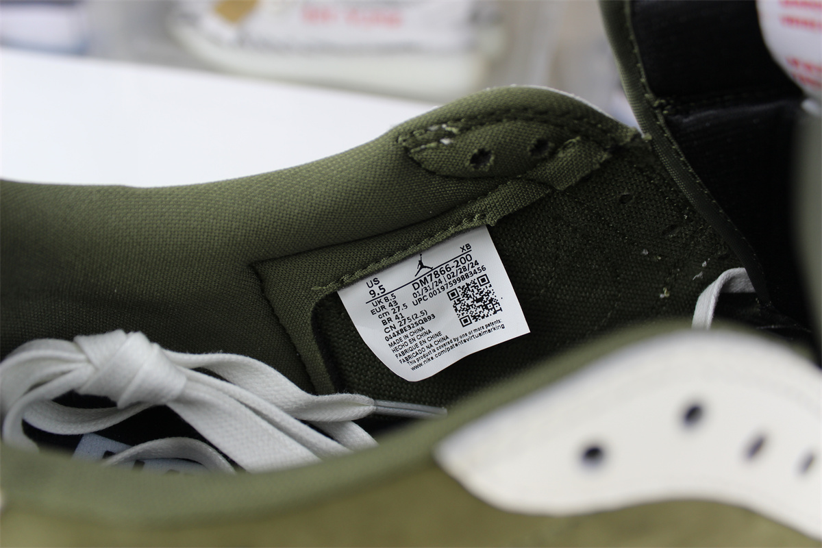 Travis Scott x Air Jordan 1 Olive