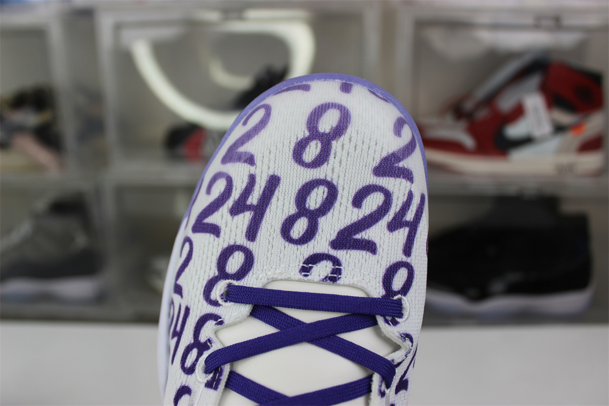 GOAT Nike Kobe 8 Protro “White Court Purple”