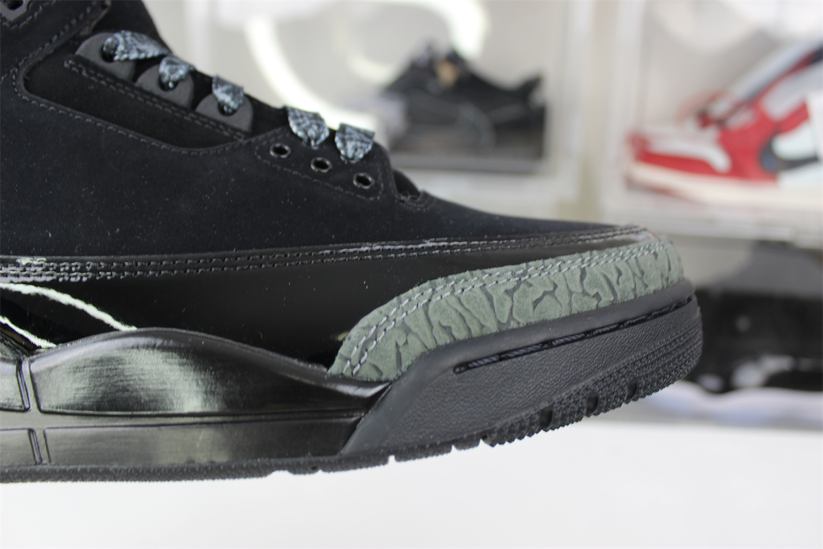 GOAT Air Jordan 3 Black Cat 2024 version