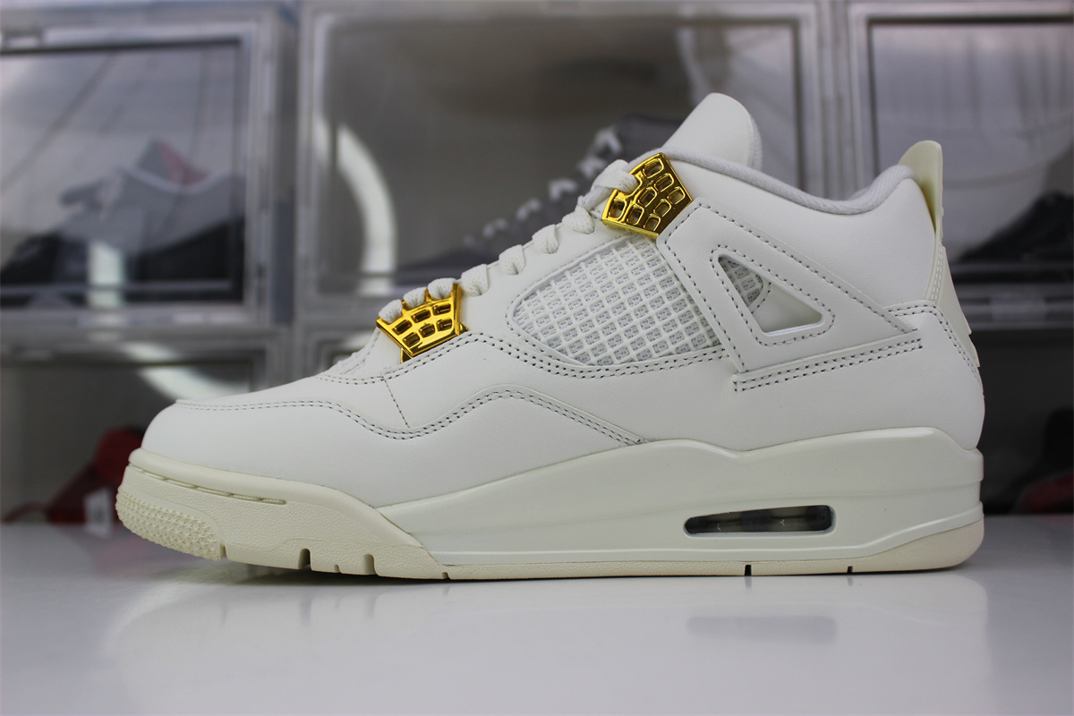 GOAT Air Jordan 4 “Metallic Gold”