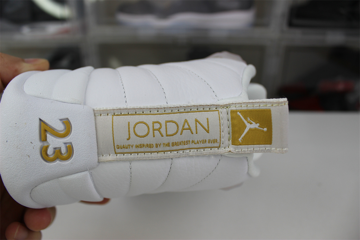 GOAT Air Jordan 12 “Phantom” Gold