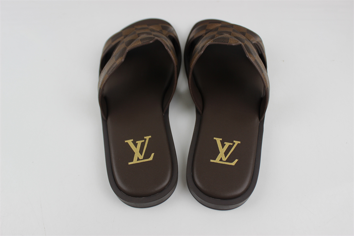 l**is V*t*n miami slide coffe colorway