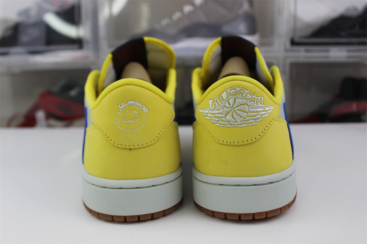 GOAT Travis Scott x Air Jordan 1 Low OG “Canary”