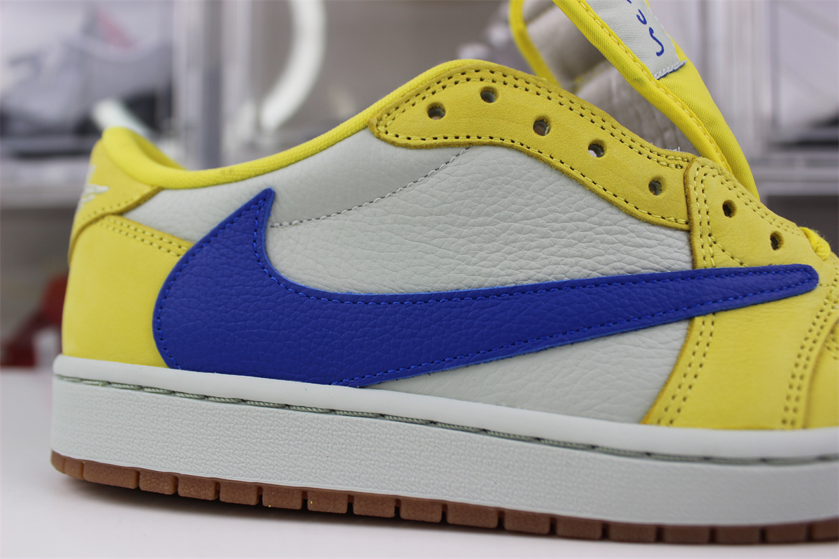 GOAT Travis Scott x Air Jordan 1 Low OG “Canary”