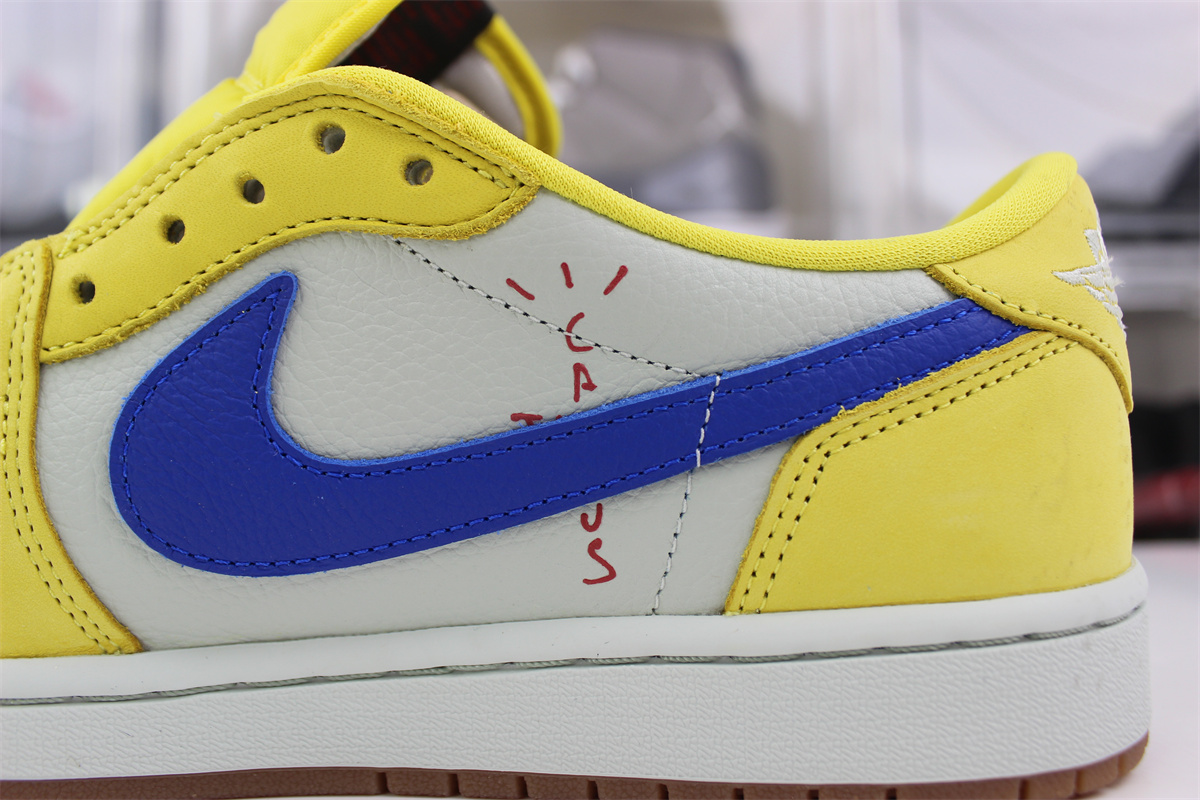 GOAT Travis Scott x Air Jordan 1 Low OG “Canary”