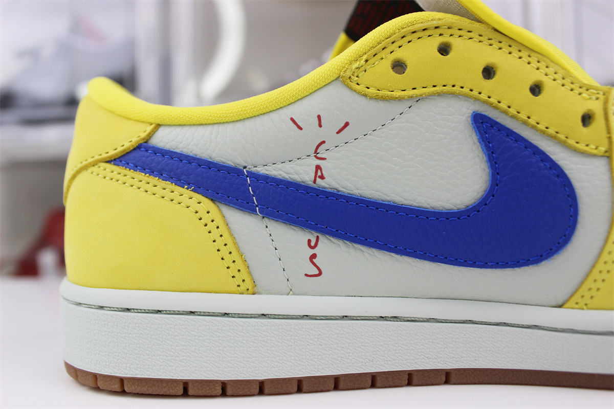 GOAT Travis Scott x Air Jordan 1 Low OG “Canary”