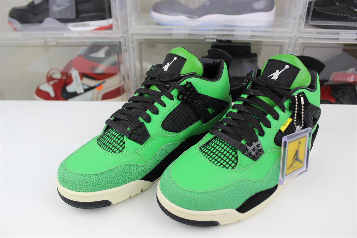 GOAT Air Jordan 4 Manila Green