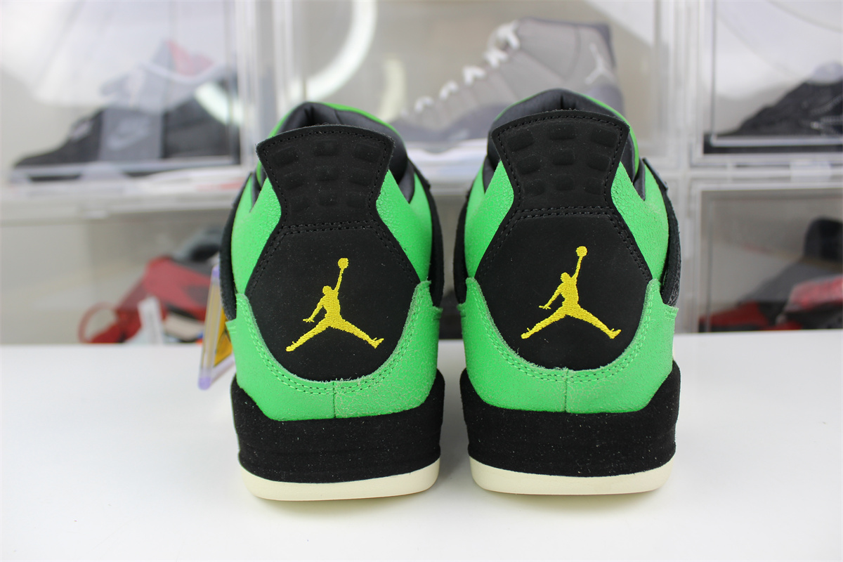 GOAT Air Jordan 4 Manila Green