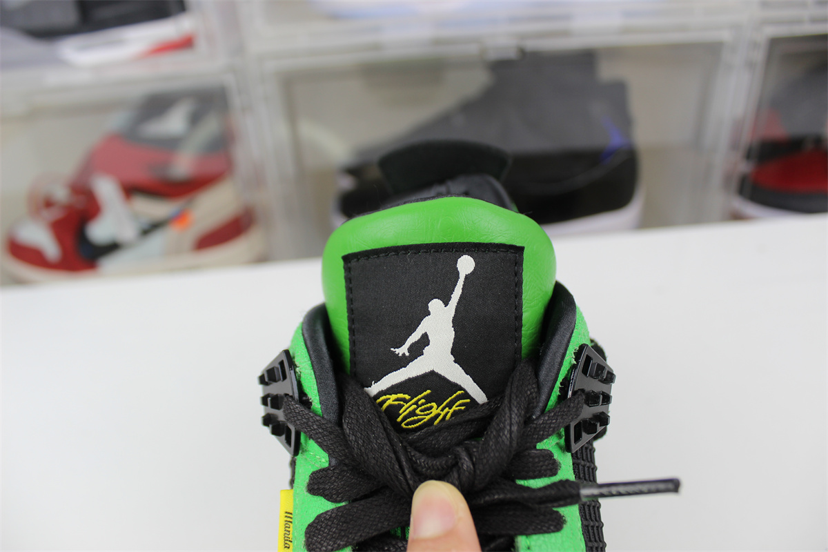 GOAT Air Jordan 4 Manila Green