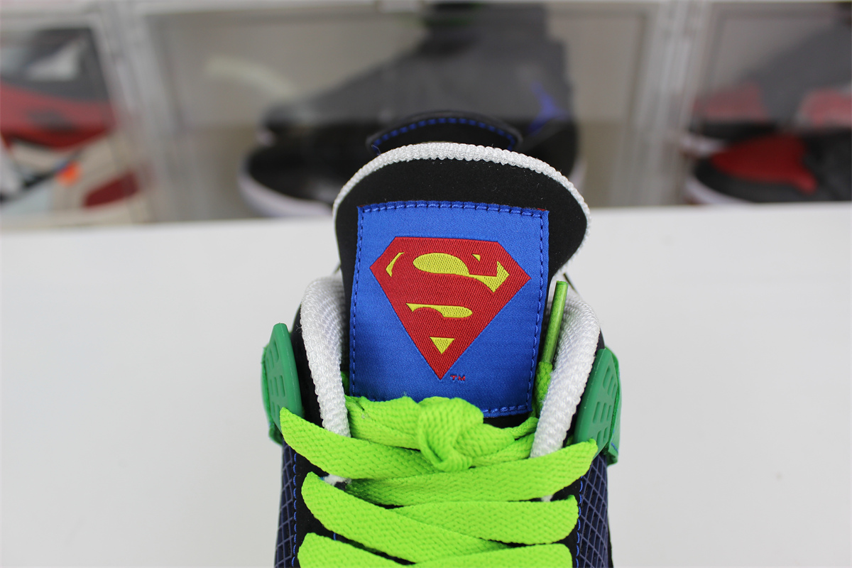 goat air jordan 4 doernbecher black green S*perman
