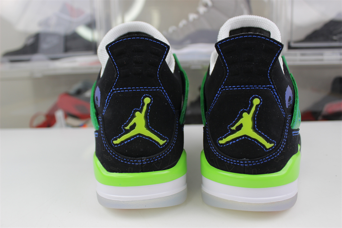 goat air jordan 4 doernbecher black green S*perman