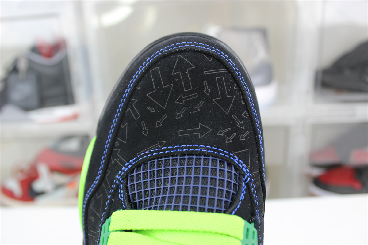 goat air jordan 4 doernbecher black green S*perman