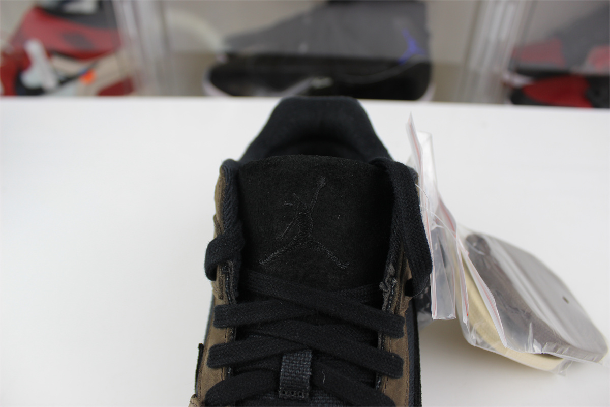 GOAT Travis Scott x Air Jordan 1 Low JACK Black Brown
