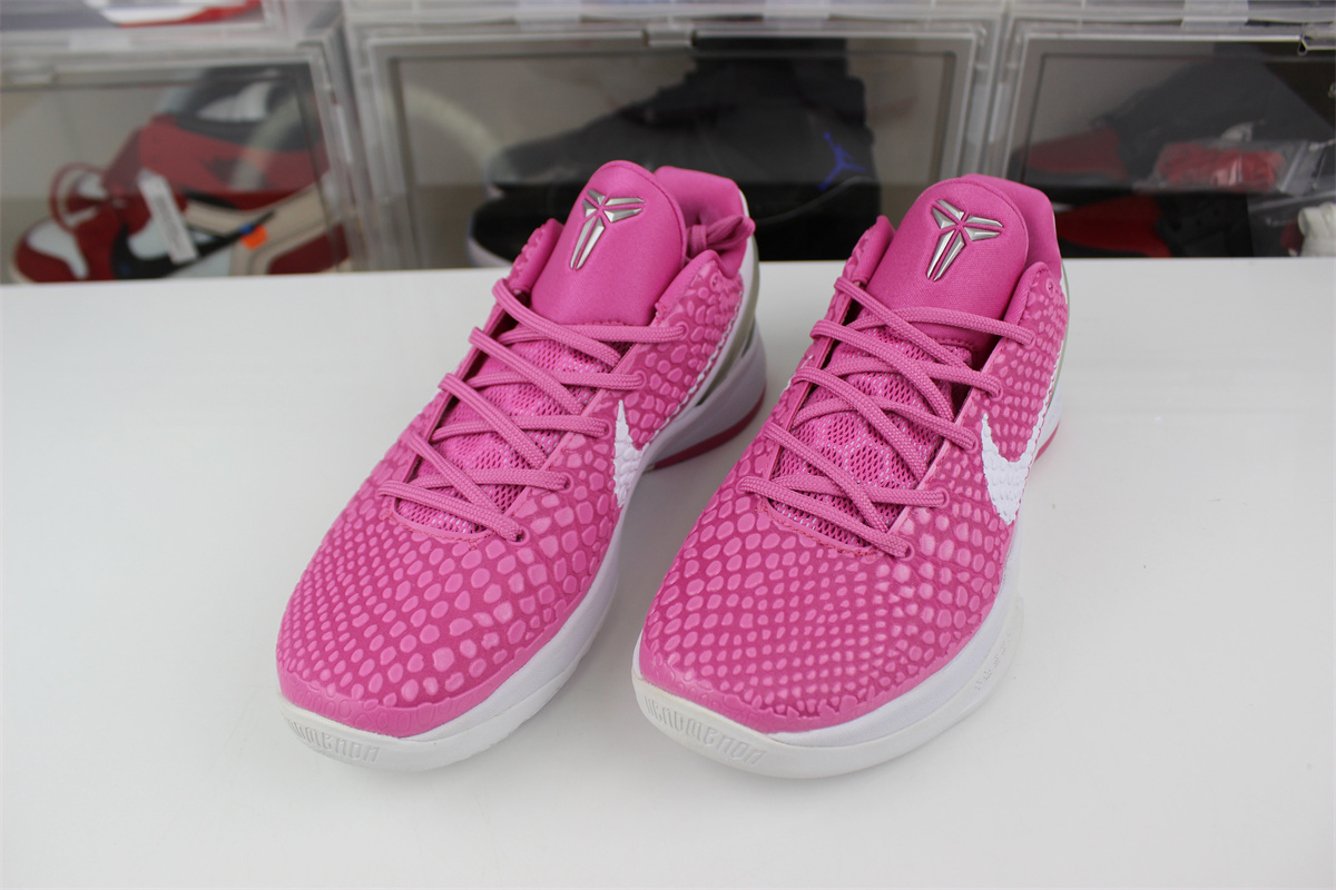Zoom Kobe 6 White Pink