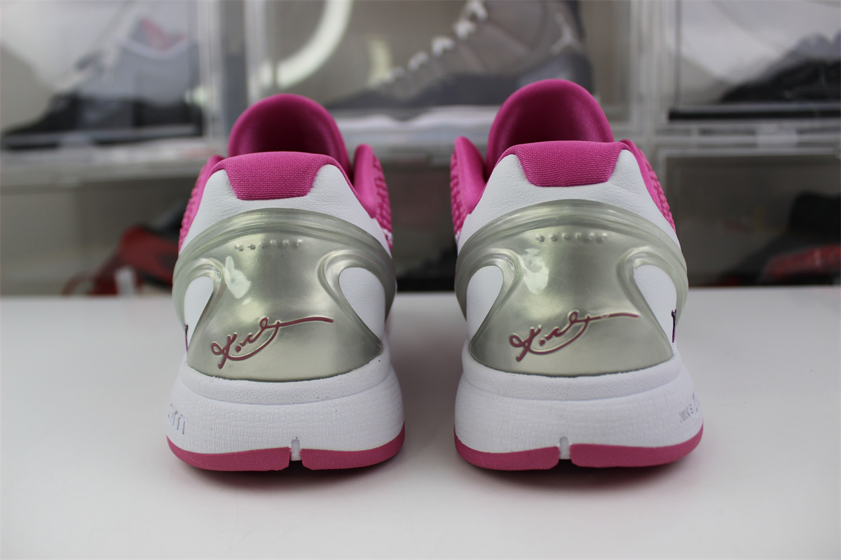 Zoom Kobe 6 White Pink