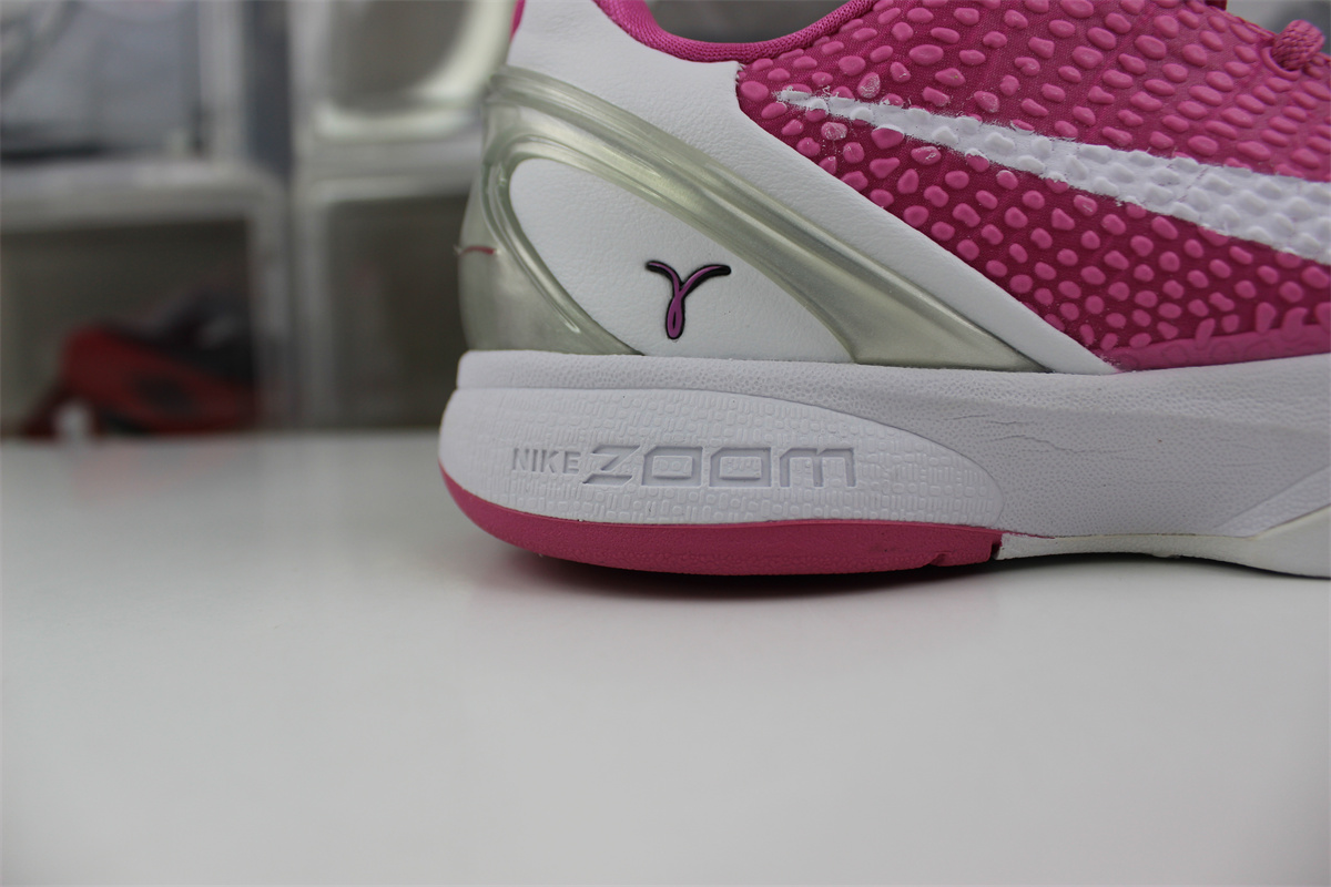 Zoom Kobe 6 White Pink