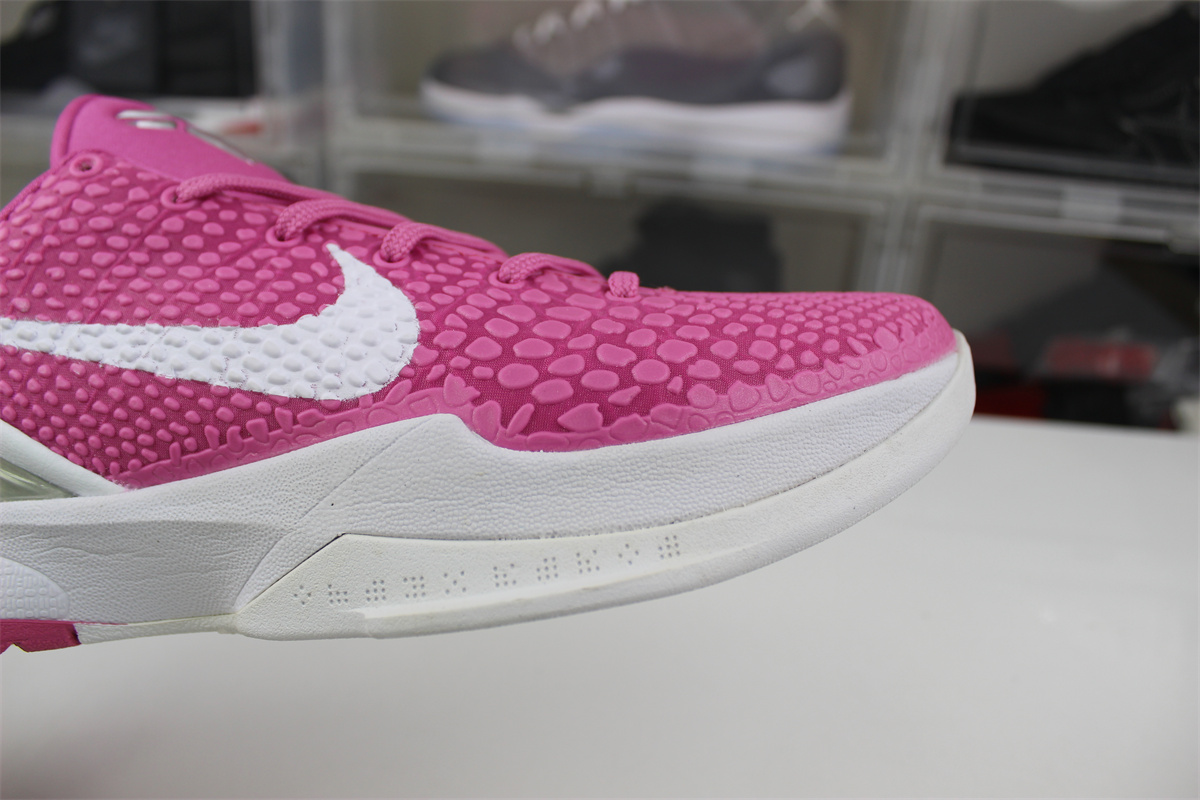 Zoom Kobe 6 White Pink