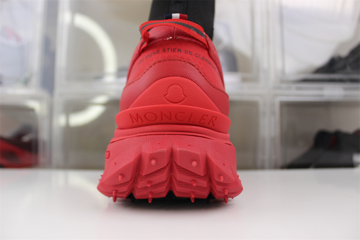 Moncler Trailgrip Black Red (EURO36-46)