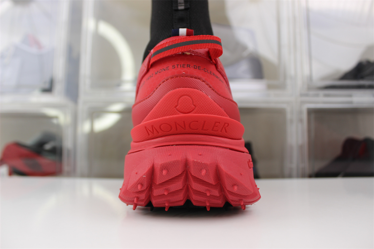 Moncler Trailgrip Black Red (EURO36-46)