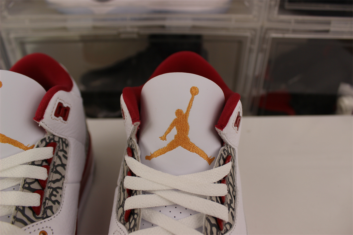 GOAT Air Jordan 3 “Cardinal Red”