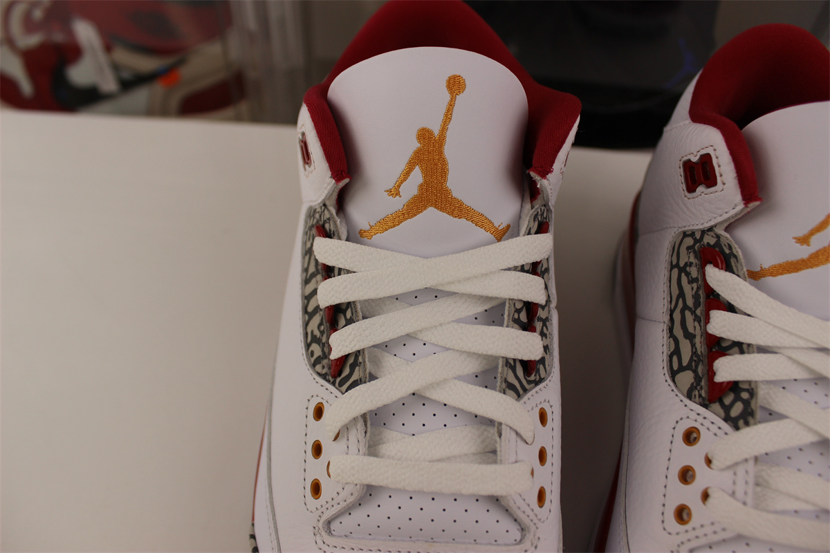 GOAT Air Jordan 3 “Cardinal Red”