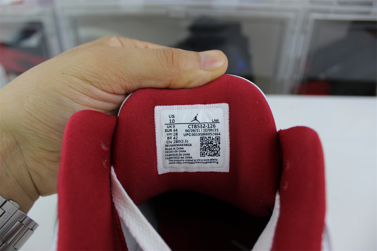 GOAT Air Jordan 3 “Cardinal Red”