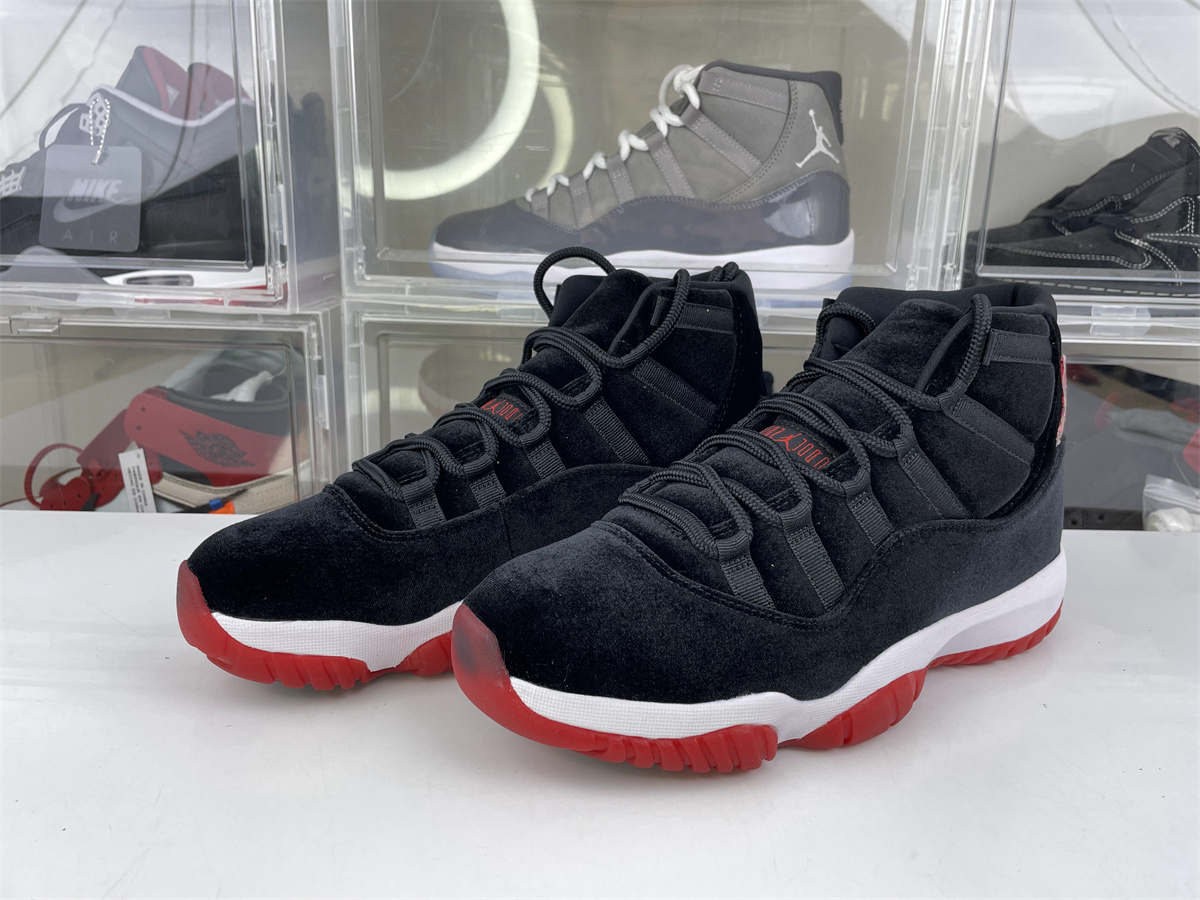 GOAT Air Jordan 11 WMNS “Bred Velvet” Rumored to Release Holiday 2024
