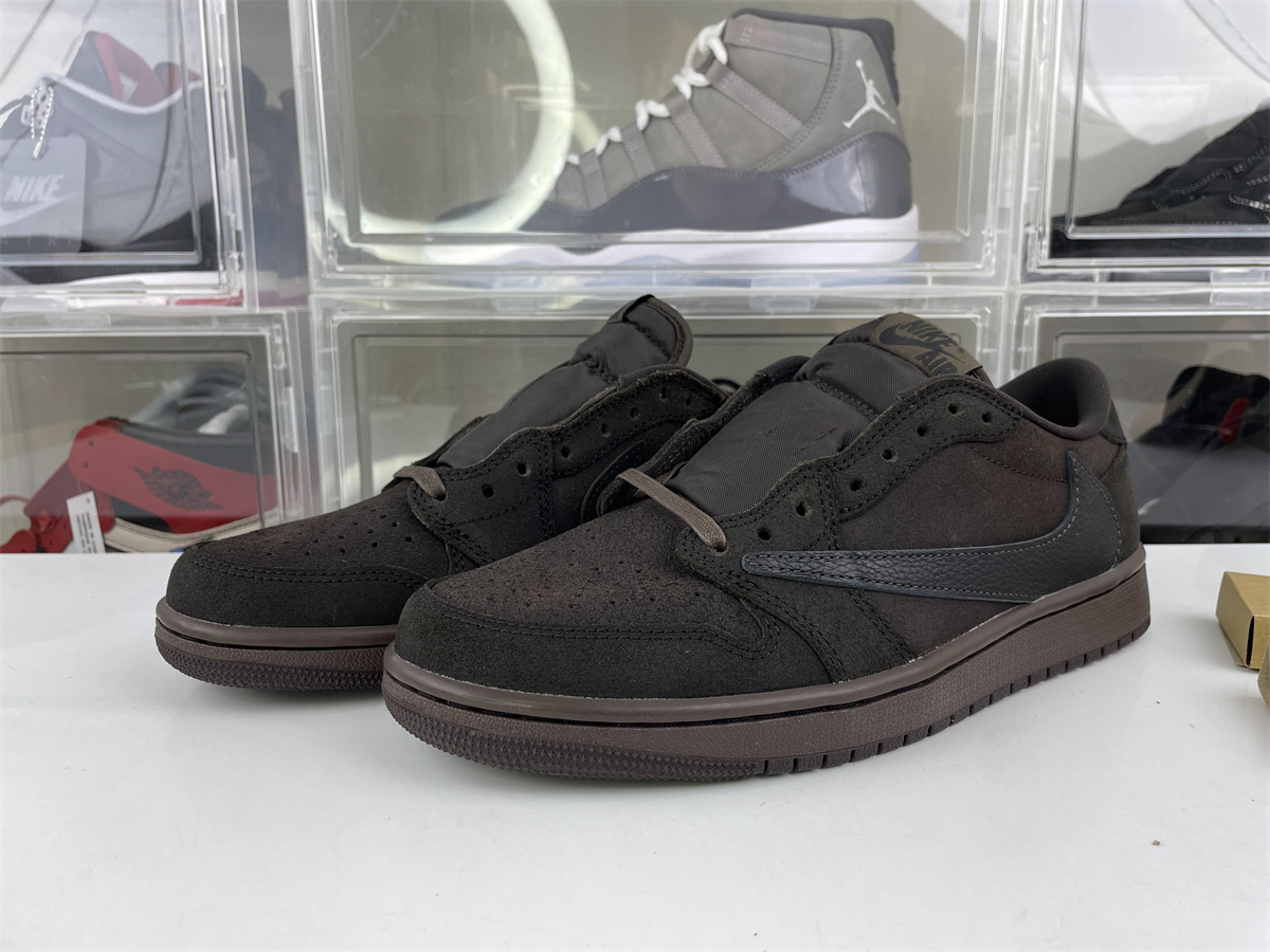 GOAT Travis Scott x Air Jordan 1 Low OG “Velvet Brown”