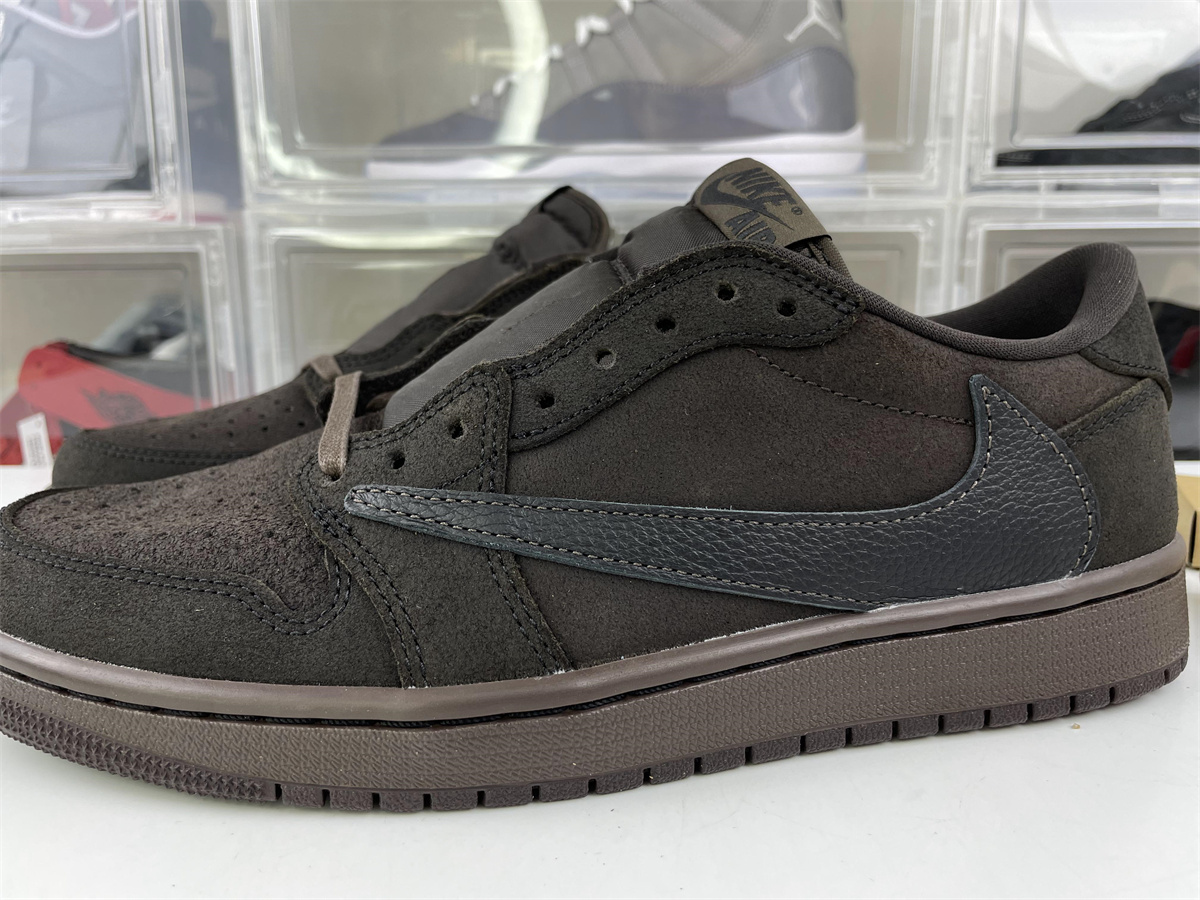 GOAT Travis Scott x Air Jordan 1 Low OG “Velvet Brown”